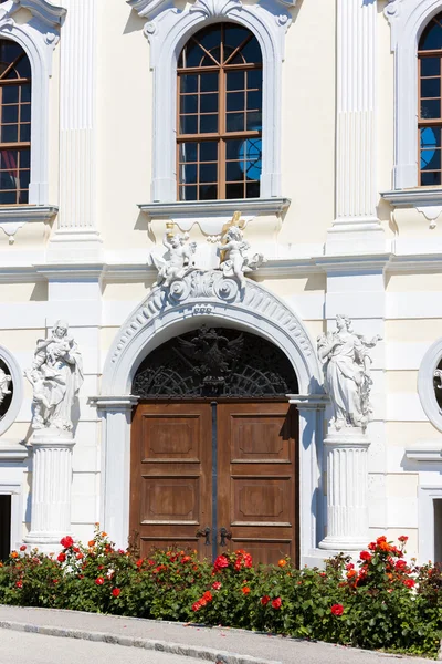 Premonstratensisk kloster i Geras, Fäll ned Österrike — Stockfoto