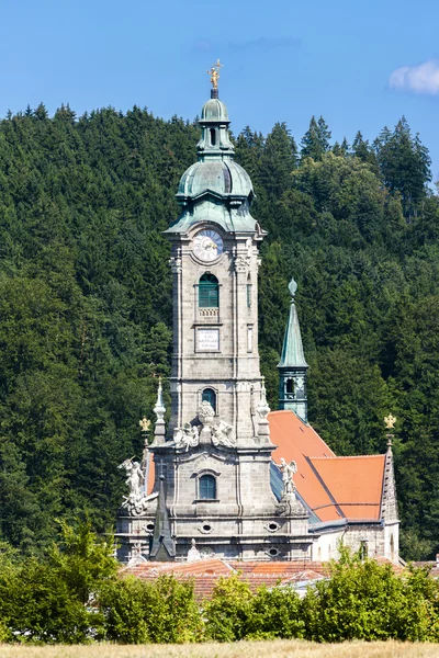 Cisterciensorden kloster i Zwettl, Fäll ned Österrike — Stockfoto