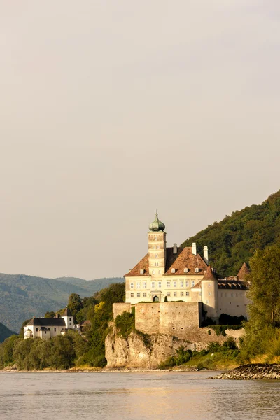 Palace Schonbuhel a Dunán, Alsó-Ausztria — Stock Fotó