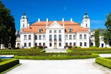Kozlowski Palace with garden clipart