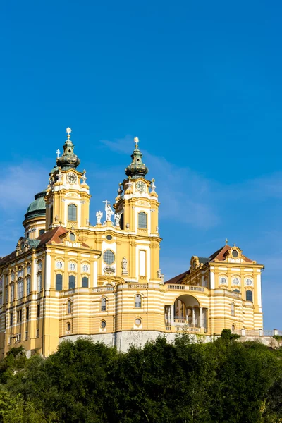 Benedictijnenklooster in Melk, Neder-Oostenrijk — Stockfoto