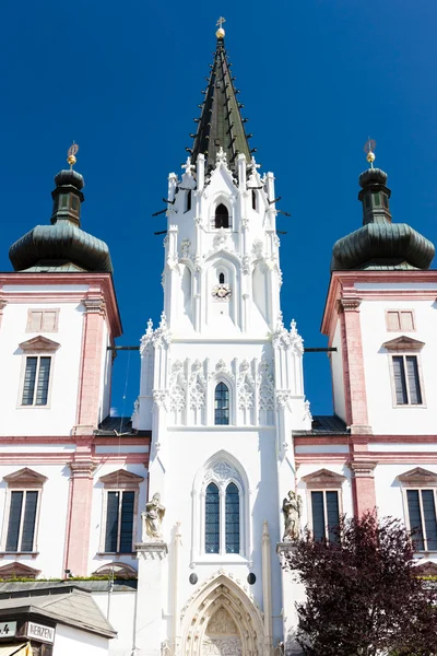 Poutní bazilika, Mariazell, Štýrsko — Stock fotografie