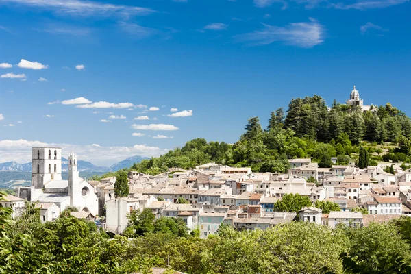 Vista Forcalquier, Provence — Fotografia de Stock