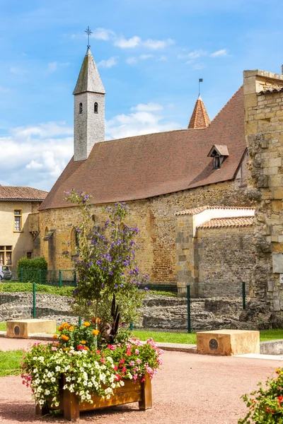 Abtei Charlieu, Departement Loire, Rhône-Alpes, Frankreich — Stockfoto