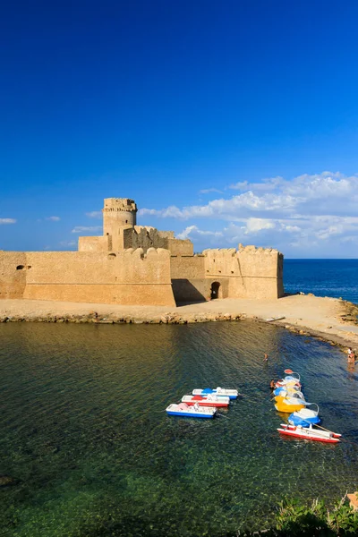 Château Isola Capo Rizzuto Province Crotone Calabre Italie — Photo