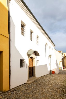 Trebic kasabası, UNESCO sitesi, (Orta Avrupa 'daki Yahudi cemaatinin en eski Orta Çağ yerleşimi), Moravya, Çek Cumhuriyeti