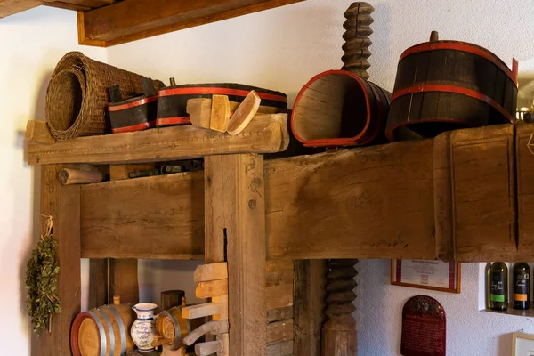 Vieux Pressoir Vin Moor Hongrie — Photo
