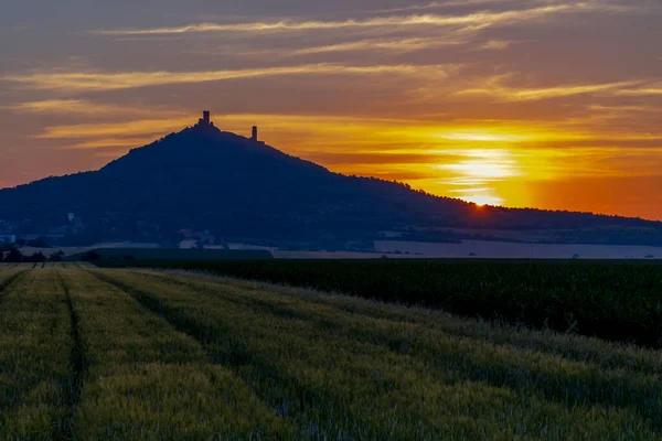 Hazmburk Ceske Stredohori Czech Republic — Stock Photo, Image