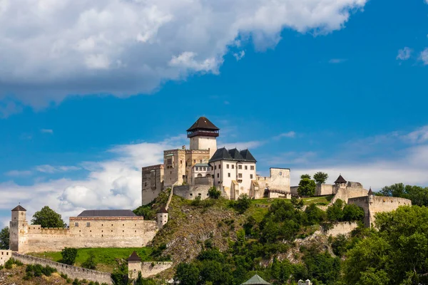 Trencin Kalesi Trenciansky Hrad Slovakya — Stok fotoğraf