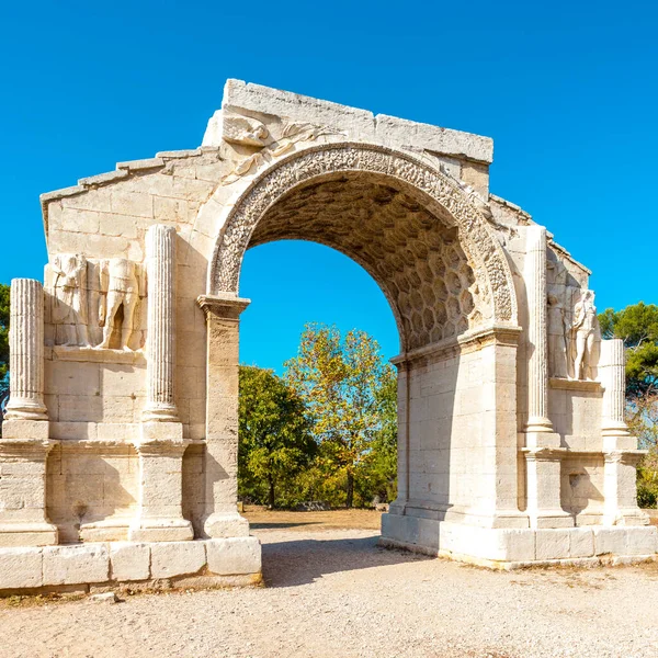 Glanum Střední Provence Francie — Stock fotografie