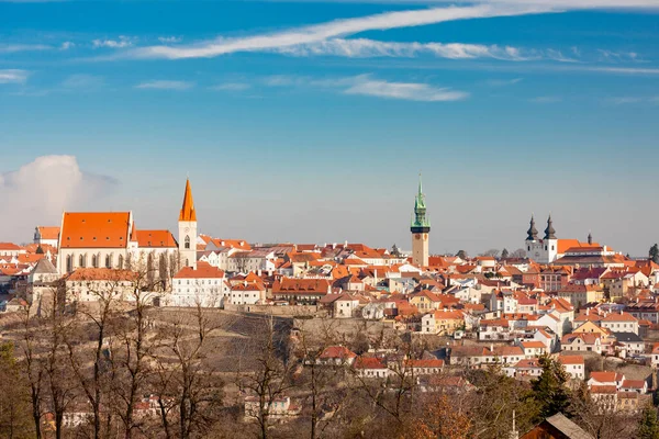 Miasto Znojmo Czechy — Zdjęcie stockowe