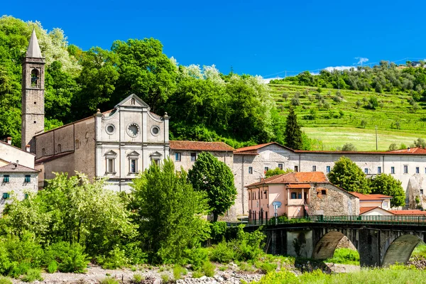 Pontremoli Óvárosa Toszkánában Olaszországban — Stock Fotó