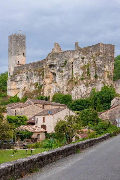 Hrad Gavaudun Lot Garonne Aquitaine Francie — Stock fotografie