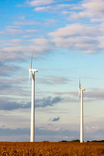 Windkrachtcentrale Tsjechië — Stockfoto