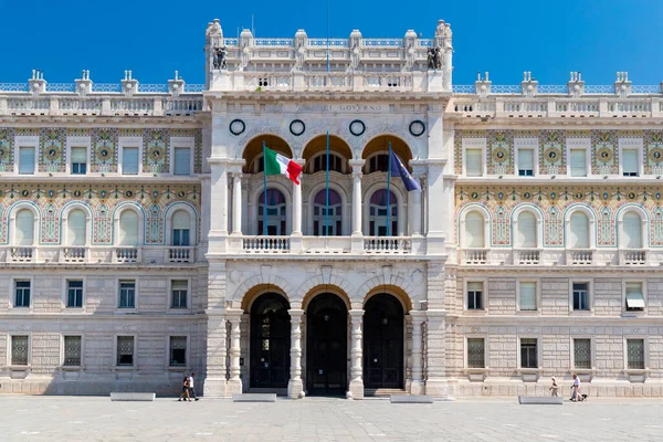 Centro Storico Terst Italia — Foto Stock