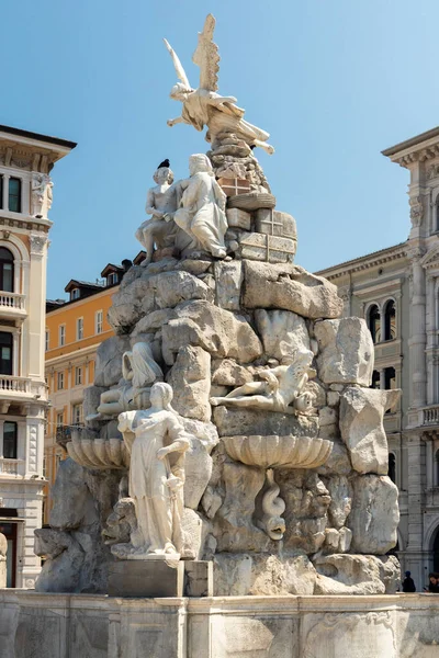 Centro Histórico Terst Italia — Foto de Stock