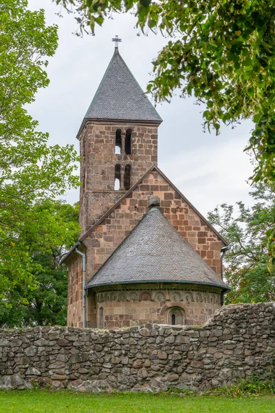 Alte Steinkirche Nagyborzsony Ungarn — Stockfoto