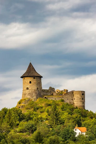 Schloss Somoska Der Slowakischen Ungarischen Grenze — Stockfoto