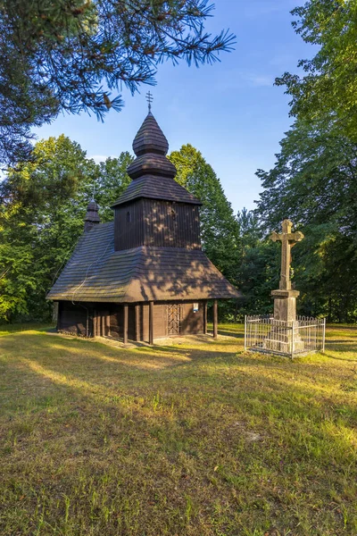 Holzkirche Ruska Bystra Slowakei — Stockfoto