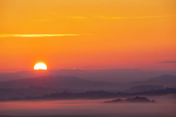 Resumen Sumava Cerca Pisek Bohemia Meridional República Checa — Foto de Stock