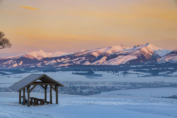 Western Tatras Rohace Winter Time Slovakia — Stock Photo, Image