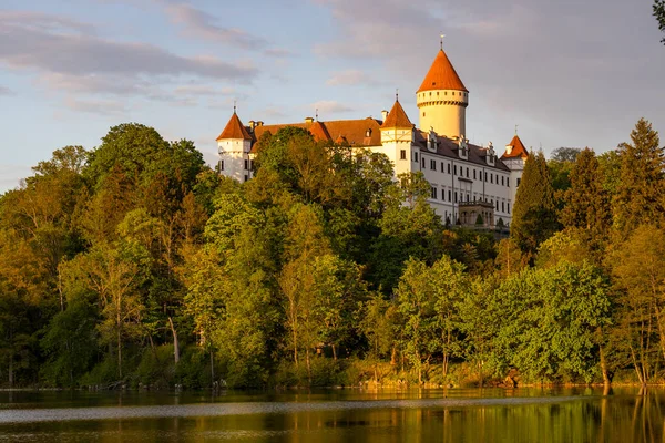 Castillo Konopiste Bohemia Central República Checa — Foto de Stock