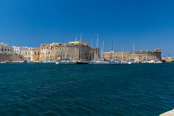 Gamla Stan Gallipoli Lecce Apulien Italien — Stockfoto