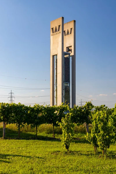 Entrada Diagrama Região Vinícola Baixa Áustria Áustria — Fotografia de Stock