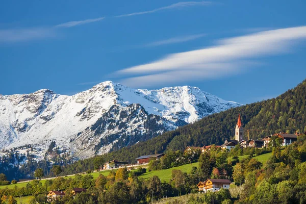 Spinga Dorp Zuid Tirol Dolomieten Italië — Stockfoto