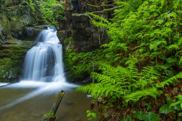 Resov Waterfalls River Huntava Nizky Jesenik Northern Moravia Czech Republic — Stock Photo, Image