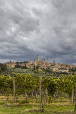 San Gimignano, UNESCO sitesi, Toskana, İtalya