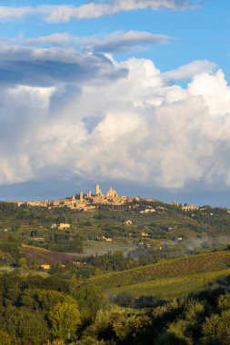 San Gimignano, UNESCO sitesi, Toskana, İtalya