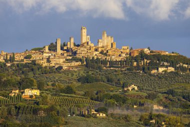 San Gimignano, UNESCO sitesi, Toskana, İtalya