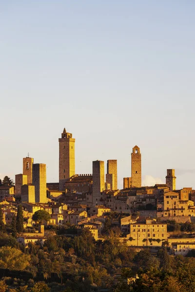 San Gimignano Sito Unesco Toscana Italia — Foto Stock