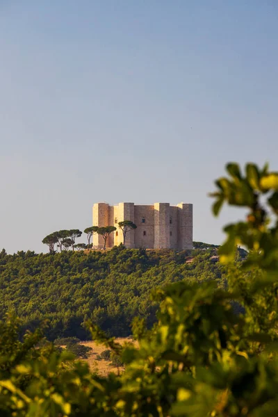 Castel Del Monte Eine Achteckige Burg Die Der Römische Kaiser — Stockfoto