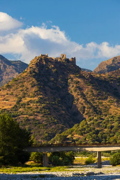 Castello Ruffo Amendolea Biegnie Niedaleko Condofuri Region Kalabrii Włochy — Zdjęcie stockowe