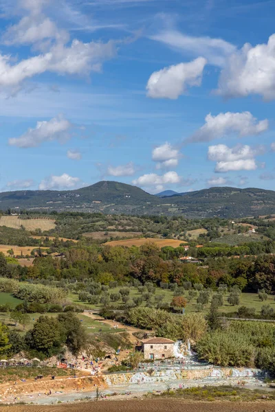 Cascate Del Mulino Saturnia Toskana Italien — Stockfoto