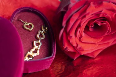 Sevgililer Günü süslemesi dolu bir hayat