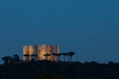 Castel del Monte, kale Kutsal Roma İmparatoru 2. Frederick tarafından 13. yüzyılda İtalya 'nın Apulia bölgesinde sekizgen şeklinde inşa edilmiştir.