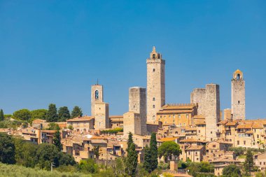 San Gimignano, UNESCO sitesi, Toskana, İtalya