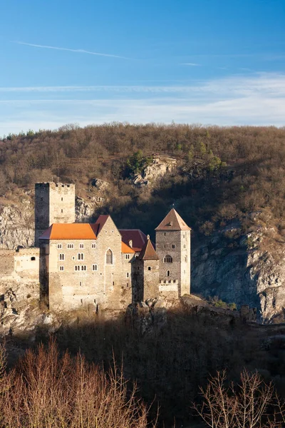 Schloss Hardegg Norden Österreichs — Stockfoto