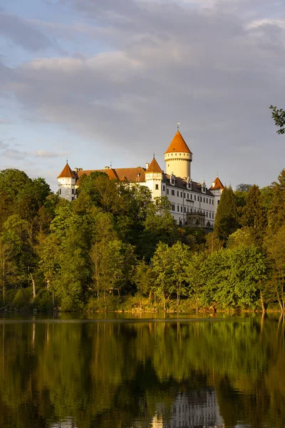 Kasteel Konopiste Midden Bohemen Tsjechië — Stockfoto