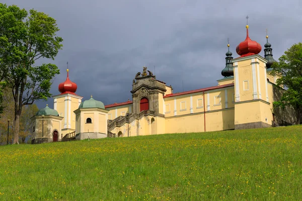 Klasztor Matki Bożej Hedec Czechy Wschodnie Czechy — Zdjęcie stockowe