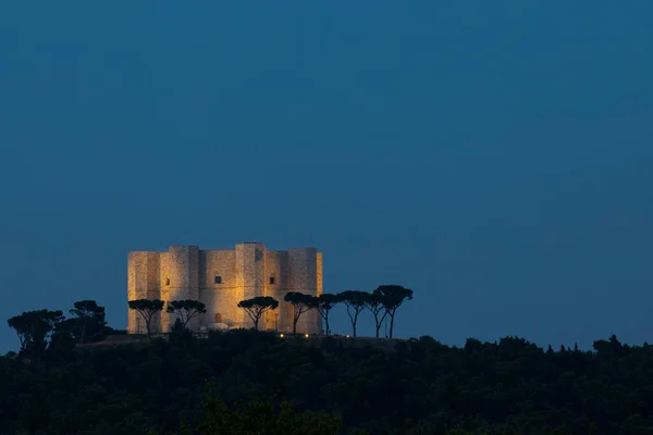 Castel Del Monte Castello Costruito Forma Ottagonale Dall Imperatore Federico — Foto Stock