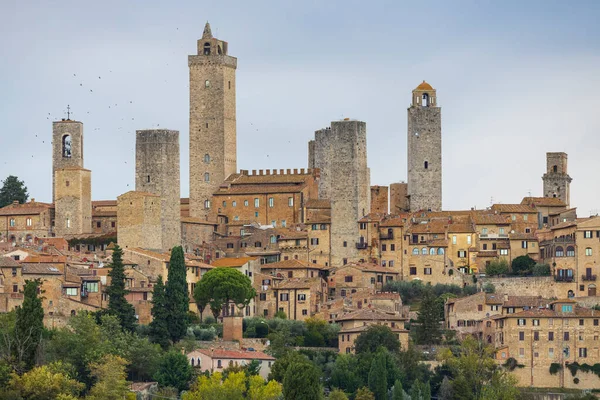 San Gimignano Site Unesco Toscana Itália — Fotografia de Stock