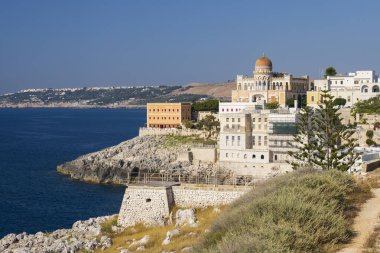 Santa Cesarea Terme 'deki Villa Sticchi, Salento, Apulia bölgesi, İtalya