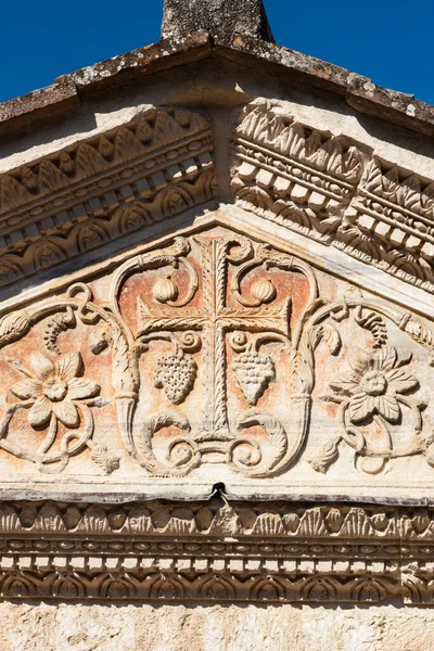 Templo Clitumnus Iglesia Medieval Temprana Patrimonio Humanidad Por Unesco Pissignano — Foto de Stock