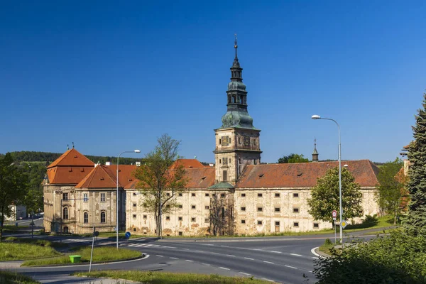 Monasterio Barroco Plasy Cisterciense Región Plzen República Checa — Foto de Stock