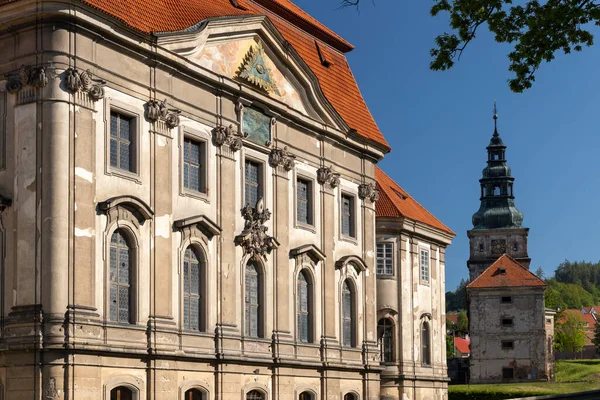 Barokní Cisterciánský Klášter Plasy Plzeňský Kraj — Stock fotografie