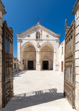Sanctuary of San Michele Arcangelo, UNESCO site, Monte Santangelo, Puglia, Italy clipart